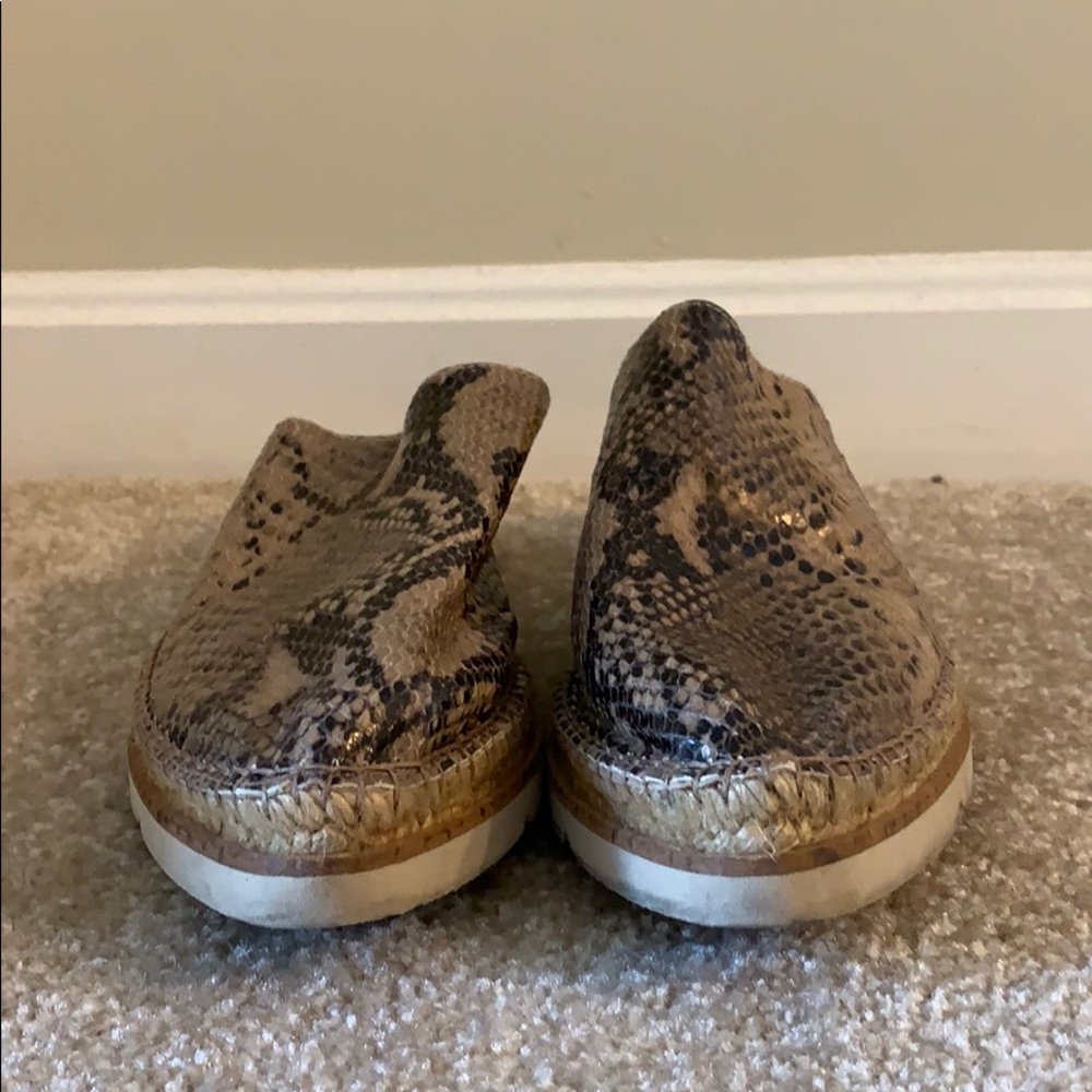 Free People Snakeskin Loafer
